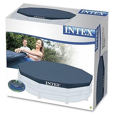 чехол на бассейн: Тент для каркасного бассейна Metal Frame Pools 366 см (Intex 28031) — 1