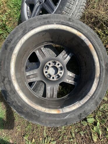 машина ман: Дөңгөлөктөр монтажда 245 / 45 / R 19, Кыш, Колдонулган, Комплект, Жеңил унаалар, Куйма, тешиктери - 5 — 15