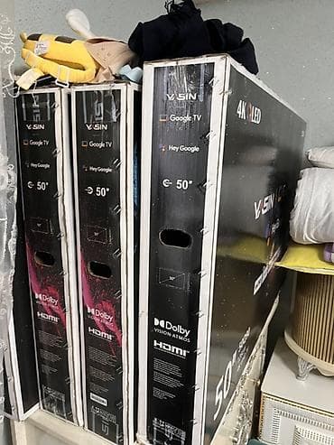 Полный комплект Sony PlayStation 4 Slim + 50 Дюмовый телевизор 4К UHD — 5