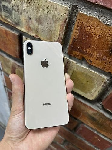 IPhone Xs Max, Б/у, 256 ГБ, Золотой, Чехол, 86 %