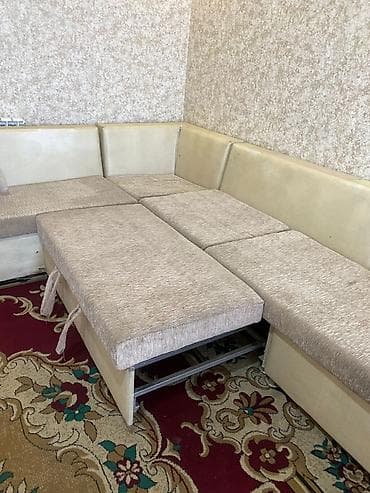 евростиль мебель: Модульный диван, Б/у — 5