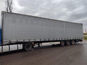 тентованый прицеп: Прицеп, Krone, Шторный — 1