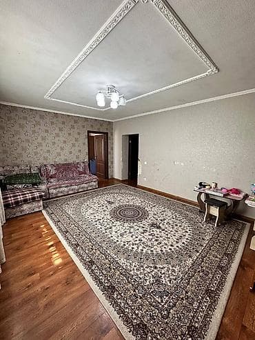гоин дом: 📍ж/м Кара-Жыгач 🔘4-комнатный 🔘Этаж 1 🔘132,6м² 🏡 Продаётся — 1