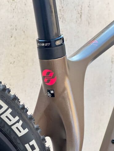 купить электровелосипед бу в москве: Горный велосипед, Рама M (156 - 178 см), Карбон, Б/у — 5