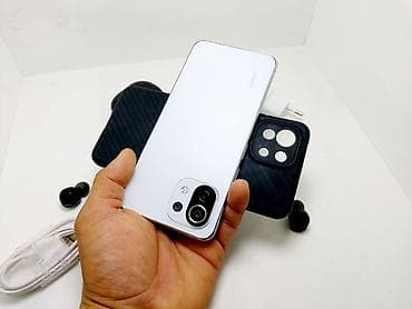 poco m5c: Xiaomi, Mi 11 Lite, Б/у, 128 ГБ, цвет - Белый, 1 SIM, 2 SIM — 4
