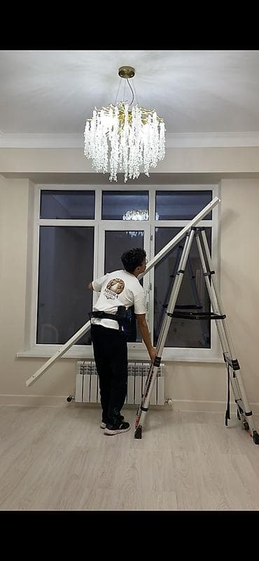 скрытый карниз для штор: Установка карнизов, плиссе и жалюзи. Также вешаем шторы и тюли — 4