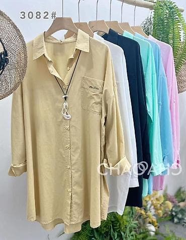 шифоновые шарфы: Рубашка, Туника, Оверсайз, Китай — 2