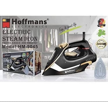 sandwich maker: Утюг Паровой, Антипригарный, Самоочистка — 1