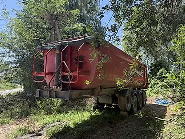 220 кузов: Самосвальный полуприцеп Grunwald (красный) - Тип — 3
