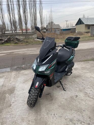 купить скутер бензиновый новый: Макси-скутер Alpha, 150 куб. см, Бензин, Новый, В рассрочку — 6