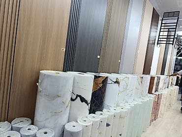 ПВХ-панели и рулонные настенные покрытия для интерьера - Ассортимент