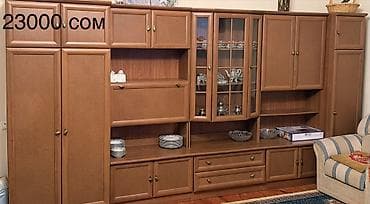 садовые мебели: Стенка-шкаф, Тип стенки-шкафа: Модульная, Другое назначение, Б/у, Особенности: С рабочим столом — 8