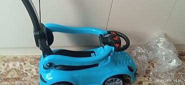 толокар машина: Детская машинка-каталка с ручкой для родителей - Тип: толокар/каталка — 2