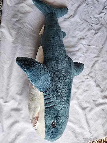 play toy: Мягкая игрушка «Акула» — большой плюшевый друг для детей и взрослых — 2