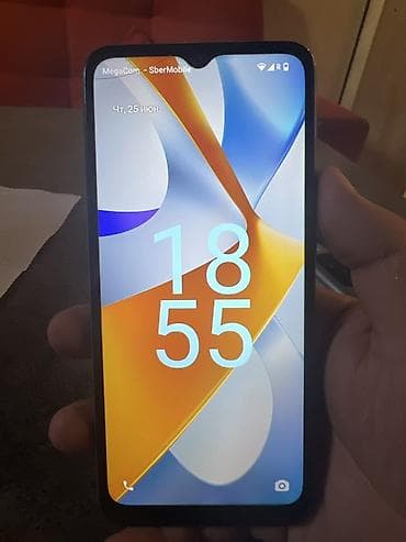 Poco C51, Б/у, 64 ГБ, цвет - Синий, 2 SIM