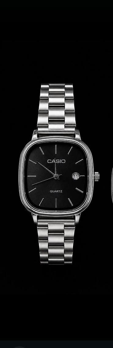 Классические часы часы, Casio, Япония, Водонепроницаемые, Мужские, Новый