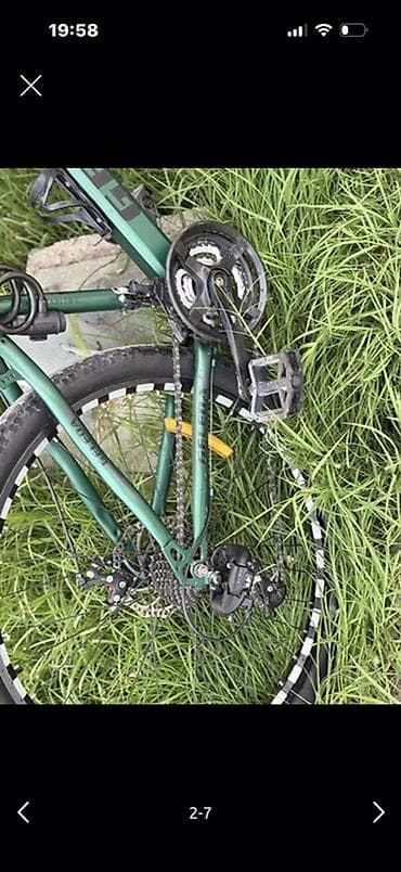 fixed gear: Горный велосипед, Geleda, Рама M (156 - 178 см), Алюминий, Б/у — 7