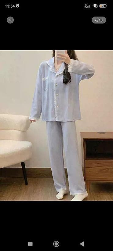 lining брюки: Пижама, Хлопок, Китай, На пуговицах, L — 3