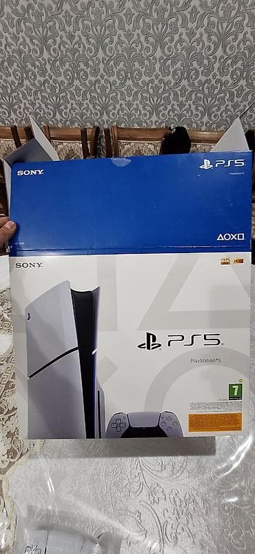 ридер бишкек: Sony PlayStation 5 (PS5 Slim)— игровая приставка с дисководом новый. 1 — 3