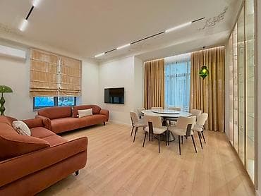 75: 2 комнаты, 75 м², Асанбай мкр Элитка, 1 этаж, Дизайнерский ремонт — 1