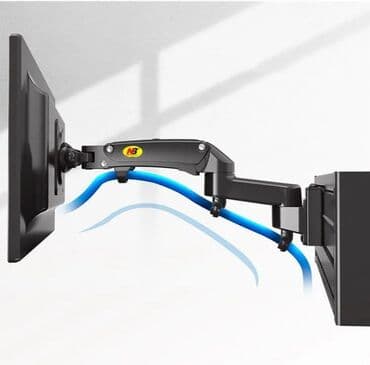 подставка для телевизора на стену: Настенный кронштейн NB North Bayou M150 для монитора/телевизора 17-27" — 7