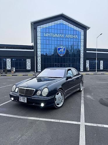авто машиналар: Mercedes-Benz E-Class: 2000 г., 5 л, Автомат, Бензин, Седан — 2