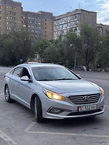 byd e7: Hyundai Sonata: 2017 г., Седан — 1