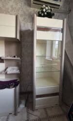 матрасы реставрация: Гарнитур для зала, Б/у, Тумба под ТВ, цвет - Бежевый — 4