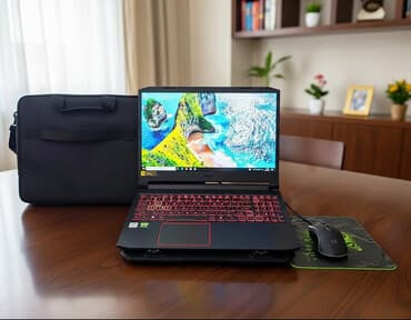 rtx видеокарта: Ноутбук, Acer, 16 ГБ ОЗУ, Intel Core i5, 15.6 ", Б/у, Для работы, учебы, память NVMe SSD — 1