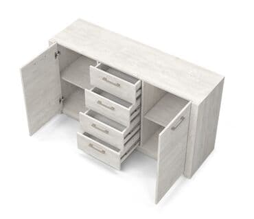 Комоды для одежды: Вирджиния, Комод 1781, Сосна Каньон, Май Стар Большой комод Вирджиния — 2