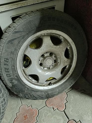 bbs 4 100: Диски R 16 Mercedes-Benz, Комплект, отверстий - 5, Б/у — 5