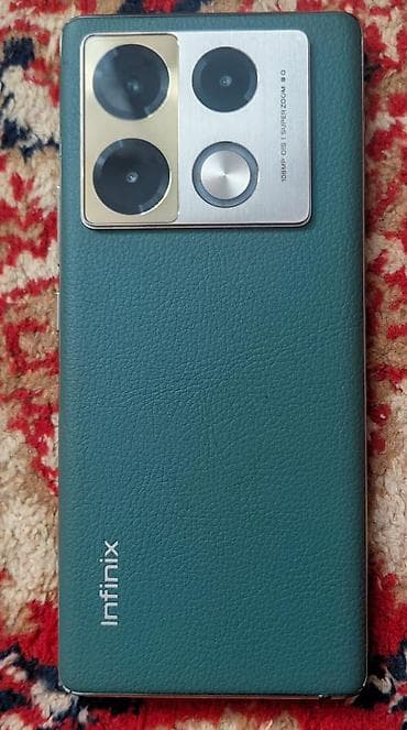 Infinix Note 40 Pro, 256 ГБ, цвет - Зеленый, 2 SIM