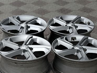 01: Литые Диски R 17 Hyundai, Комплект, отверстий - 5, Б/у — 6