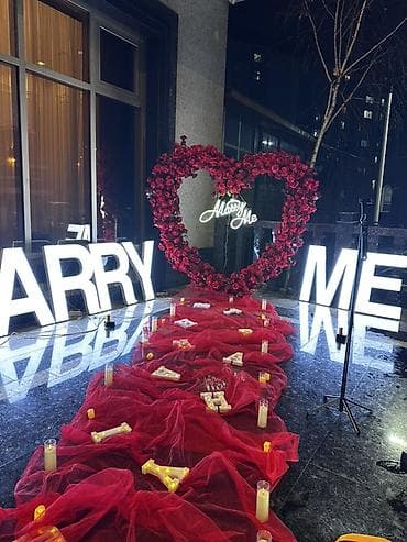 для мероприятий: Сатылат!!! Келишим барда Оформление для предложения руки и — 4