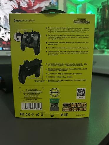 смартфоны с триггерами: Геймпад-держатель с триггерами Hoco GM2 Winner Абсолютно новый, в — 2