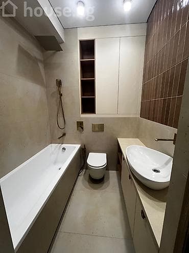 кант квартиры 2023г: 2 комнаты, 65 м², Ак-Кеме (старый аэропорт) Элитка, 4 этаж, Евроремонт — 6