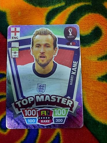 Коллекционная глянцевая карточка серии World Football Stars. -