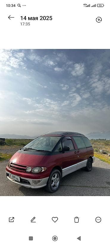 lc prado: Toyota Estima: 1990 г., Минивэн — 7