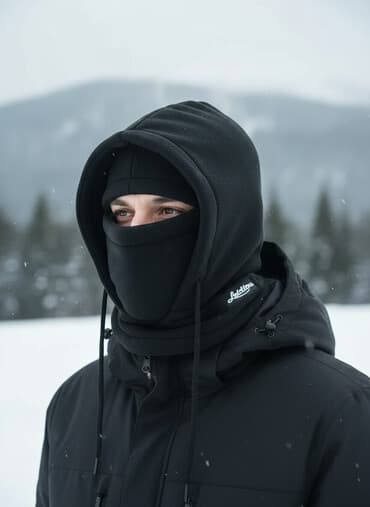 Аксессуары: Шапка -маска- шарф 3в1 для зимы🔥. 📍Адрес; БИШКЕК, Арча Бешик — 1