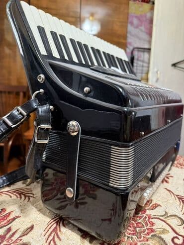 обучение фортепиано: Аккордеон Parrot (кнопочно-клавишный) Описание: - Корпус черного — 3