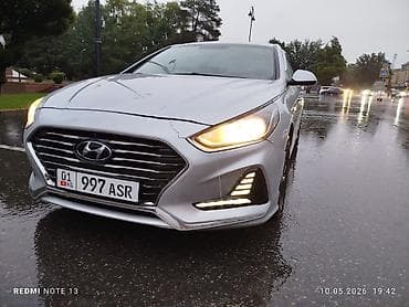 Hyundai Sonata: 2018 г., 2 л, Автомат, Газ, Седан