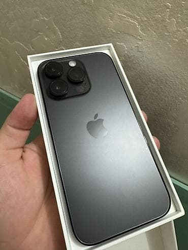 iphone s6: IPhone 14 Pro, Б/у, 256 ГБ, Графит, Коробка, 100 % — 1