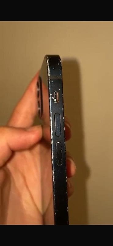 аккумулятор на телефон: IPhone 12 mini, Б/у, 64 ГБ, Синий, 72 % — 3