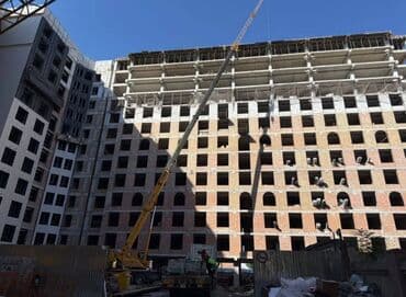 арча бешик дом продажа: 3 бөлмө, 92 м², Элитка, 11 кабат, ПСО (өзү оңдоп түзөтүп бүтүү үчүн) — 3