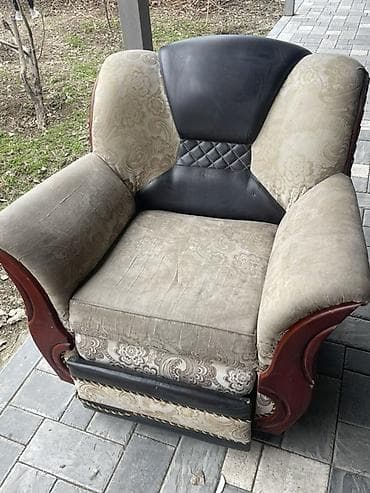 Детская мебель: Кресло мягкое с глубоким посадочным местом. Особенности: - Широкие — 2