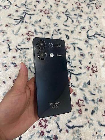 Redmi, Redmi Note 13, Б/у, 128 ГБ, цвет - Черный, 2 SIM — 1