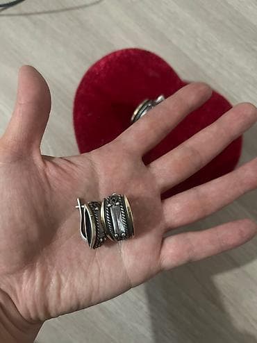 mi bend 7: Очень красивый набор ( сережки+кулон) Серебро Итальянский дизайн 2500 — 4