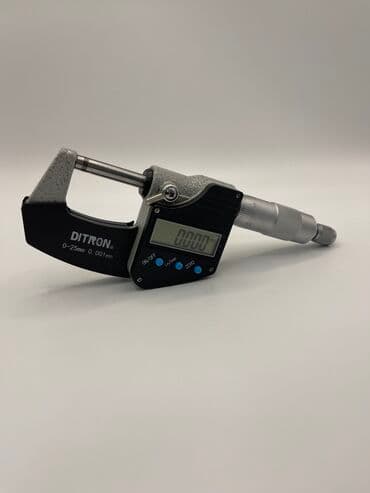 Цифровой Микрометр Бренд: DITRON Диапазон измерения: 0-25 мм Класс at lalafo.kg Цифровой Микрометр Бренд: DITRON Диапазон измерения: 0-25 мм Класс