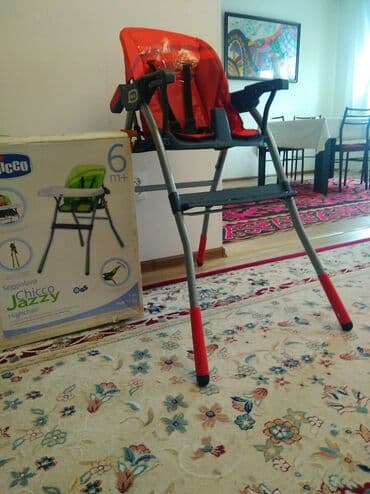 стульчик для кормления 3 в 1: Стульчик для кормлени Chicco, пользовались около года. Удобный в — 3