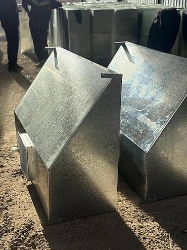 вытяжки промышленные: Оцинкованные воздуховодные зонты/колпаки для приточно‑вытяжной — 7